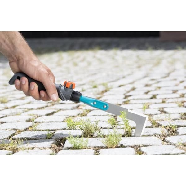 GARDENA Combisystem® beskärkniv - Rostfritt stål - Ergonomiskt handtag - Mossa och ogräs - 25 års garanti (8927-20)