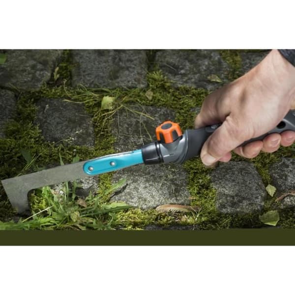 GARDENA Combisystem® beskärkniv - Rostfritt stål - Ergonomiskt handtag - Mossa och ogräs - 25 års garanti (8927-20)