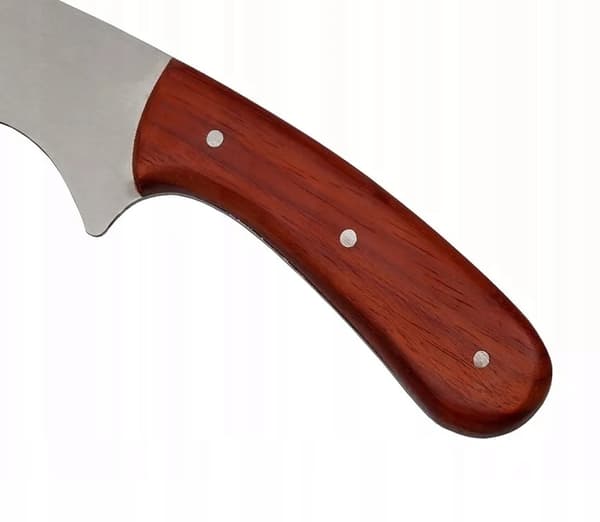 KNIV MACHET SWORD XXL 47CM Full Tang 420 ROSTFRITT STÅL Bajonett + väska