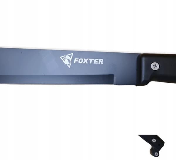KNIV MACHET SWORD XXL 55CM Full Tang 420 ROSTFRITT STÅL Bajonett + väska