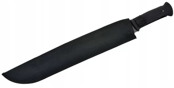 KNIV MACHETE SWORD XXL 55CM Full Tang 420 ROSTFRITT STÅL Bajonett GRABBER
