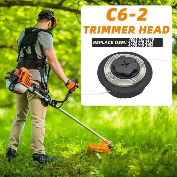 Grästrimmarhuvud Stihl AutoCut C6-2 - m8*1.25 Skärhuvud