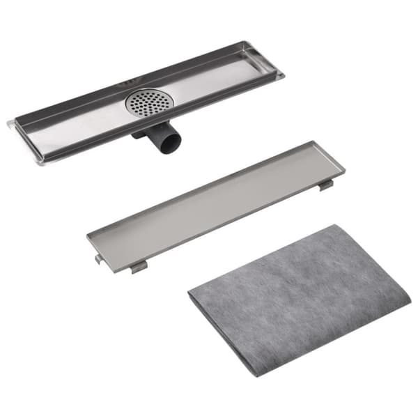 vidaXL Lineaarinen Suihkukaivo 530x140 mm Ruostumaton Teräs