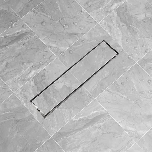 vidaXL Lineaarinen Suihkukaivo 530x140 mm Ruostumaton Teräs