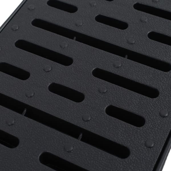 vidaXL Markrännor 6 st plast 6 m