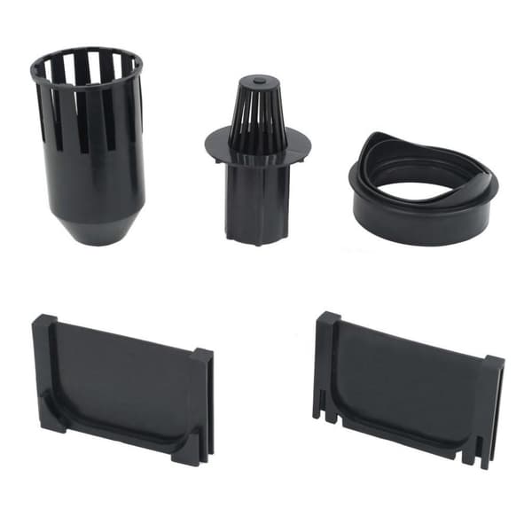 vidaXL afvandingskanaler 6 stk. plastik 6 m