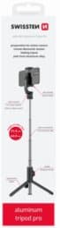Swissten bluetooth selfie stick aluminum tripod pro