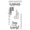 Miniatyrbild 1 av 3: Sizzix - 664937 - Set med 5 klara frimärken Festive Sentiments 1 av Olivia Rose | | Kapitel 3 2022