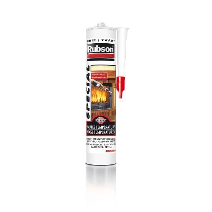 Specielt sort fugemasse til høje temperaturer - 280 ml - RUBSON