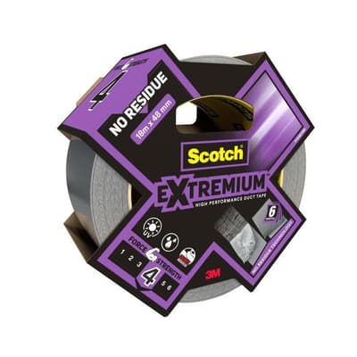 3M Extremium Ei jäämiä korjaava kangas - harmaa - 18mx48mm