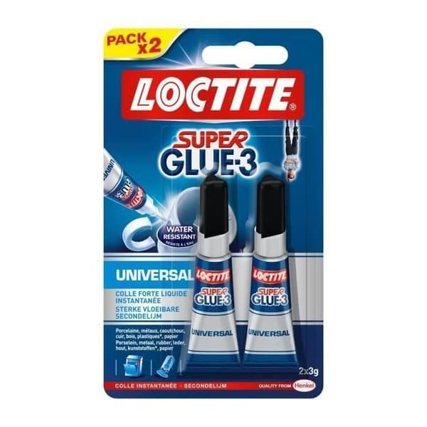 superlim universal 2 x 3 gr - SUPER GLUE 3