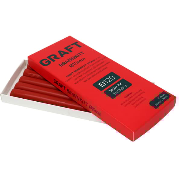 GRAFT FR Brannkitt Ø15mm 5stk x 20cm