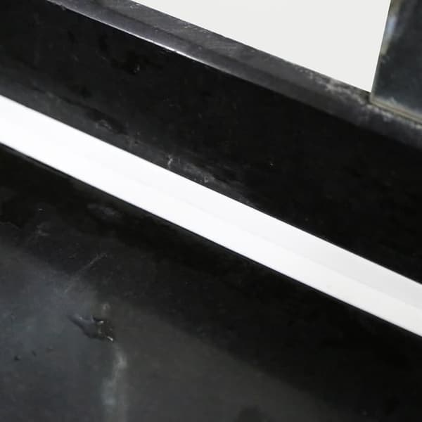 Caulk tätningstejp Självhäftande tvättställstejp och foglist för väggar (vit 22 mm x 3,2 m)