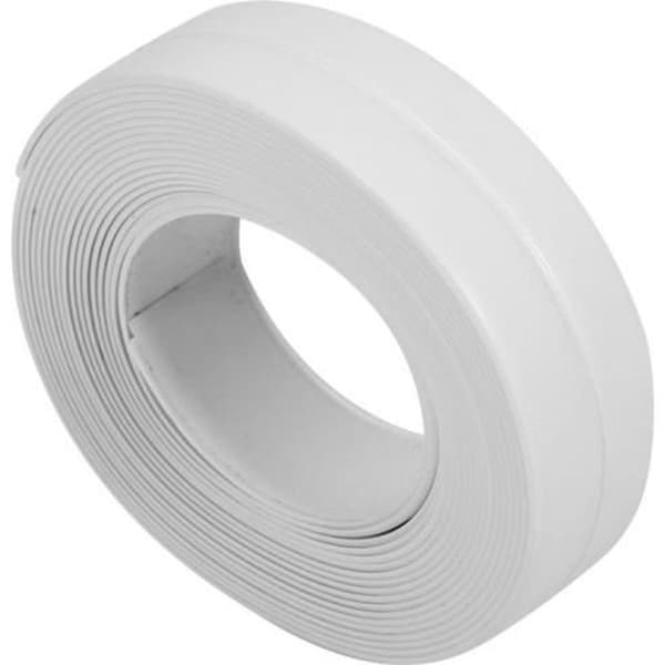 Caulk tätningstejp Självhäftande tvättställstejp och foglist för väggar (vit 22 mm x 3,2 m)