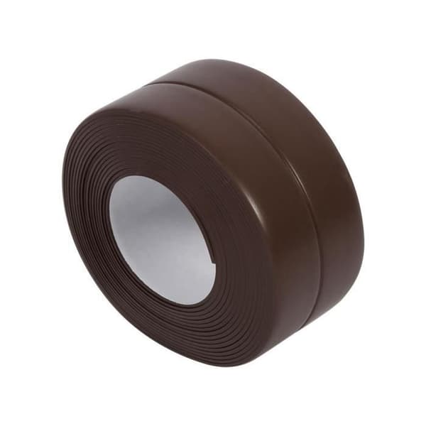 Tätningsremsa självhäftande tejp för diskbänk och vägglister (brun 38 mm x 3,2 m)