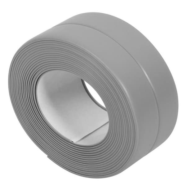 Rull med självhäftande fogar - SHOP-STORY - Tjocklek 2,2 cm - Längd 3,2 m - Färg Grå