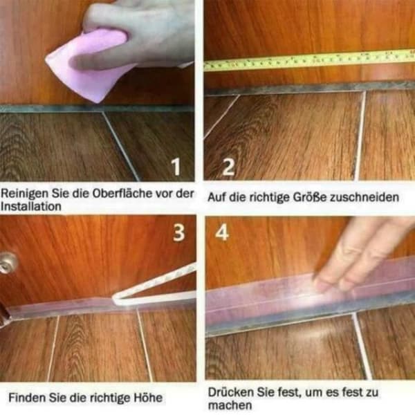 MAVURA Dörrbottentätning » Silikontätningslist, dörrtätning, silikontätningslist, dörrtätning, fräs