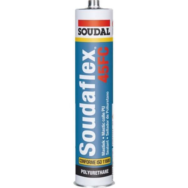 Soudaflex 45FC svart självhäftande spackel 300ml - SOUDAL - 120666