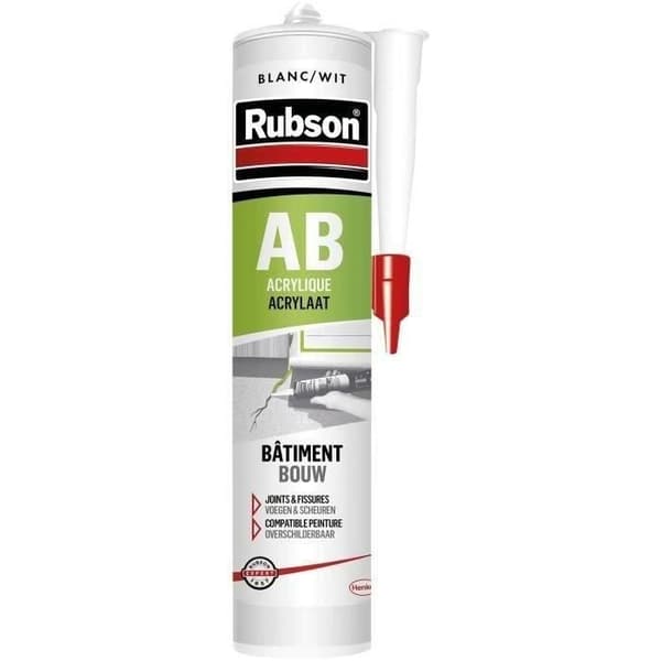 RUBSON Akryl byggspackel Vit - 300 ml patron