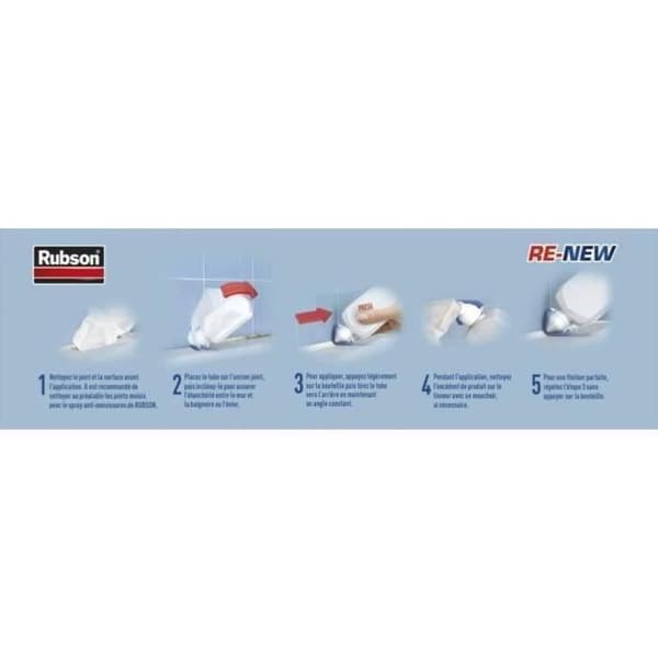 RUBSON Putty Re-nytt bad och rent kök - Tub 100ml