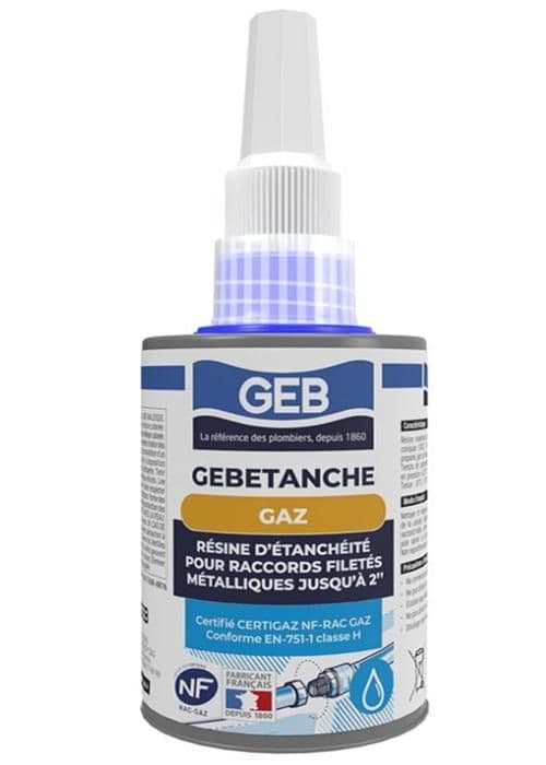 GEBETANCHE GAZ anaerobt tätande harts 75 ml flaska - GEB - 114609