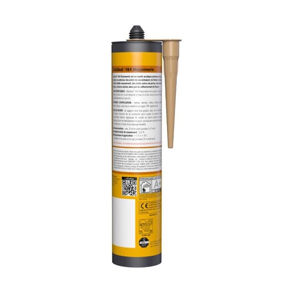 null - Beige akryl limspackel 300 ml SIKASEAL murverk - SIKA