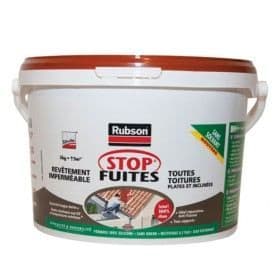 Stoppa läckage - vattentät beläggning - röd - 5 Kg