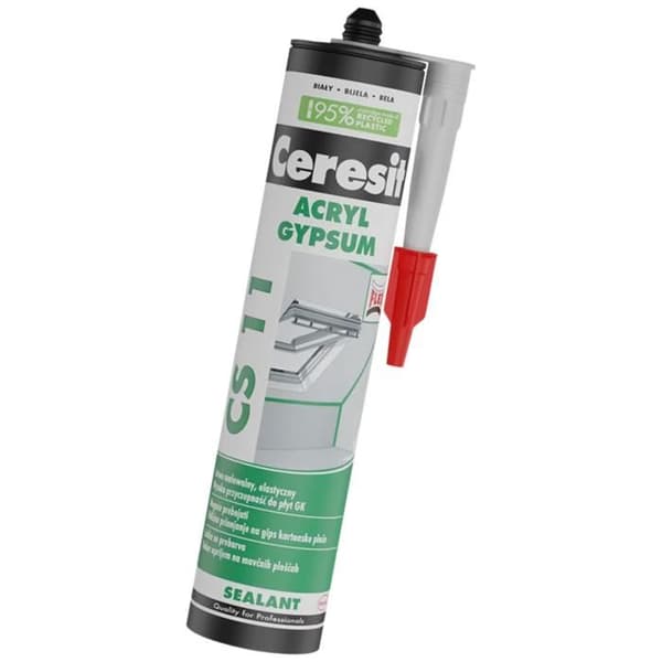 'Mastik Akril - CERESIT - CS11 - Vit - Vattentät - 300ml'