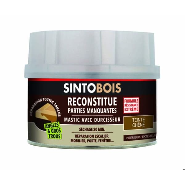 Trälim - Sintobois - Ek - 500 ml - Härdare - Hållbar finish