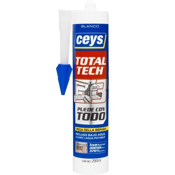 Mastic adhesiv - MS-Tech - 290ml - Vattentålig - Flexibel - Utan lösningsmedel