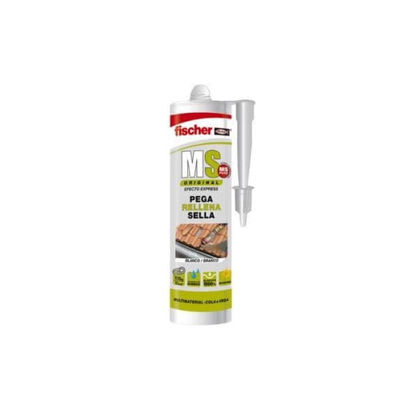 FISCHER självhäftande tätningsmedel - vit - 290 ml - 96001