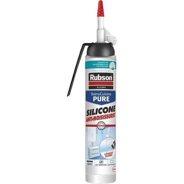 Silikonbadspackel 200mL - transparent