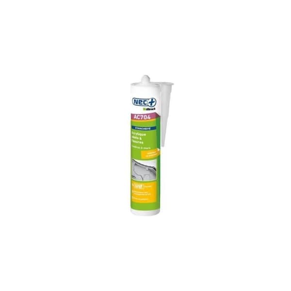 Masticfogar och akrylfissurer - ILLBRUCK - Brun - 310 mL - Kan målas - Rengöring med vatten
