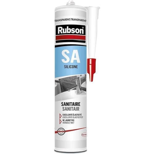Transparent sanitetssilikonfogmassa 300 ml - RUBSON - 165173