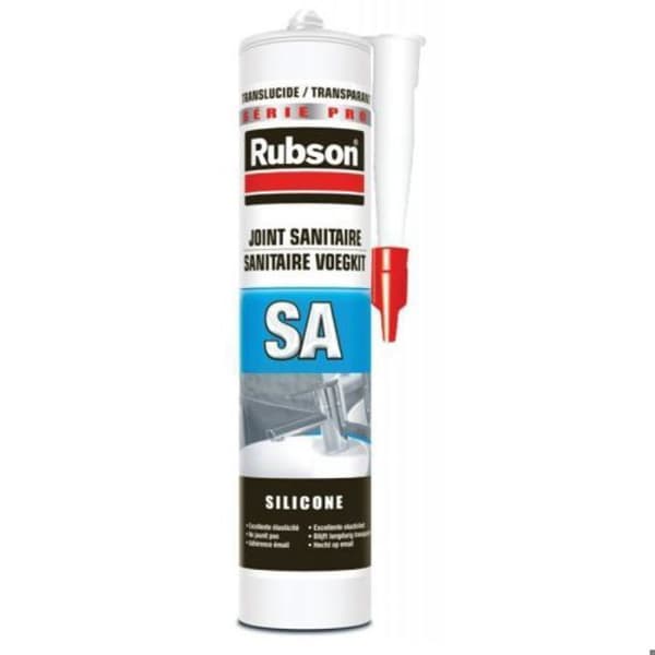 Transparent sanitetssilikonfogmassa 300 ml - RUBSON - 165173
