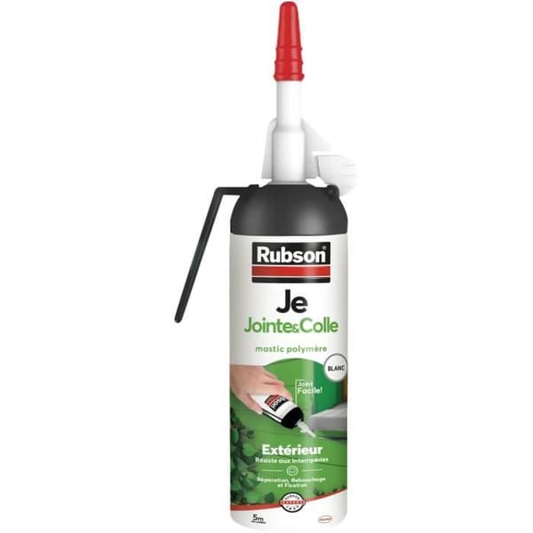 RUBSON Vit fogspackel och lim utan pistol - 100ml