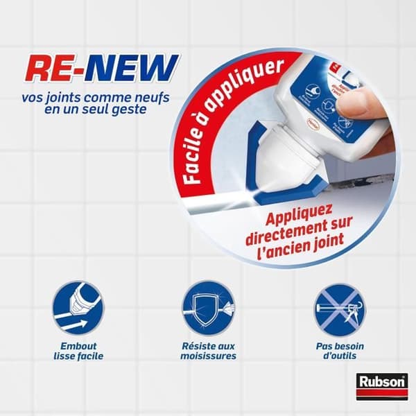 RUBSON Putty Re-nytt bad och rent kök - Tub 100ml