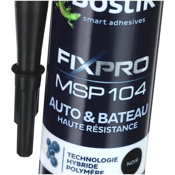 Mastic patron 290ml - BOSTIK - MSP 104 - Kraftfullt lim - UV-beständigt - Användning inomhus och utomhus