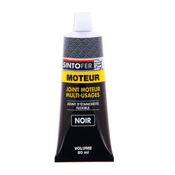 Mastic silikon - Sinto - Reparation av motorfog - 80 ml - Högt temperaturbeständig - Lätt applicering