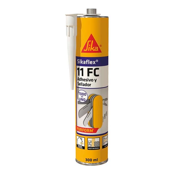 Mastic - Sika - Sikaflex-11fc Purform - Färg Brun - 300 ml - Permanent Elastisk