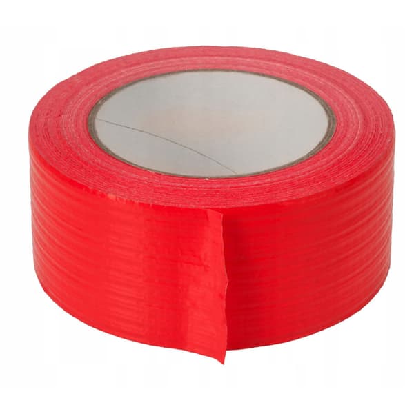 Punainen eristeteippi, 48 mm leveä, 25 jaardia pitkä