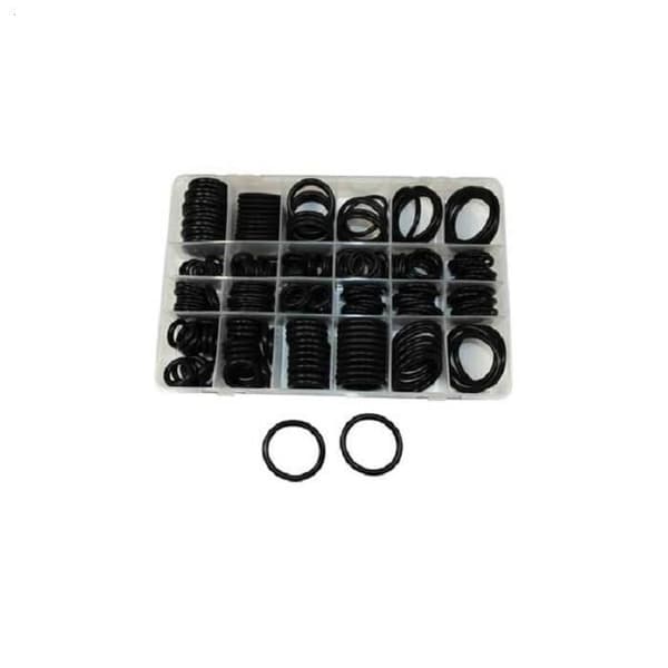 Assortiment av o-ringar - XXL - Ø 18-50 mm - 285 delar - Syraresistent - NBR-gummi