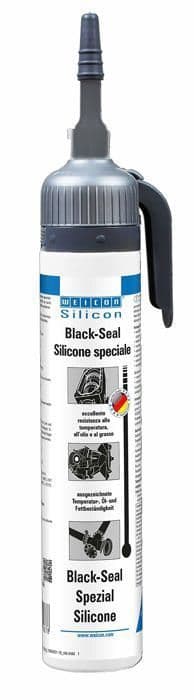 Tätningsmedel - Weicon tätningsmedel - 13051200-16 - Black-Seal Silikonlim 200 ml Presspack Svart/grå
