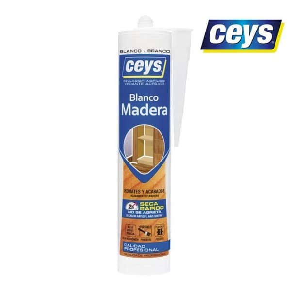 Scellant - CEYS - SELLACEYS - 280ml - Vit - Elasticitet och flexibilitet
