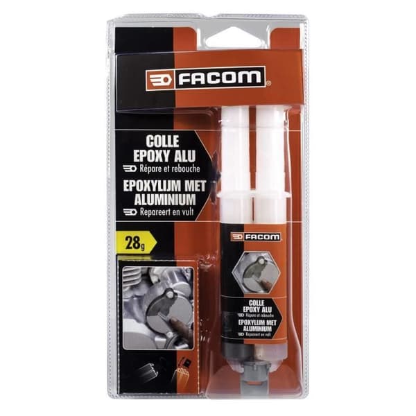 FACOM Epoxylim - To-komponent sprøjte med hætte - 28 g