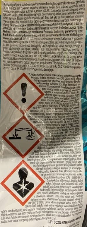 Keraaminen saumauslaasti 1-20 mm 037 grafiitti 2 kg