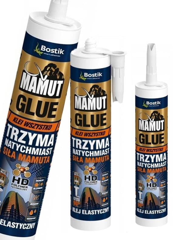 Yleiskäyttöinen kokoonpanoliima Mamut 290 ml valkoinen
