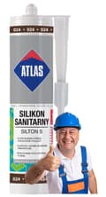 Miniatyrbillede 1 af 3: Atlas Silikone fleksibel hygiejne 280 ml mørkebrun