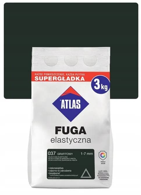 Atlas flexibel fogmassa 3 kg grafit