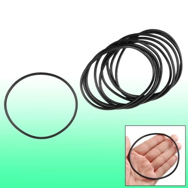 SOURCING KARTA O-Ring 90mm OD 84mm ID 3mm Bredd Metrisk Nitrilgummi Packning Tätning 10st